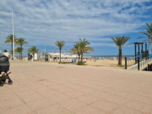 Apartamento Gandia Beach- 2 Linea De Playa