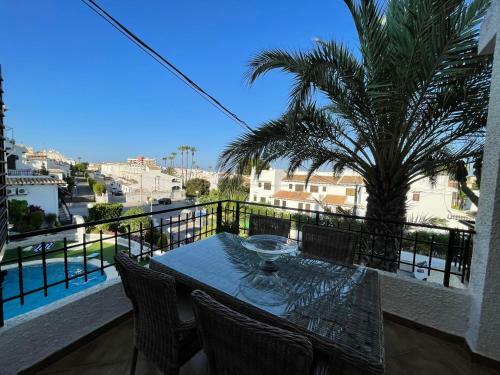 Modern Pool View Apartment In Cabo Roig