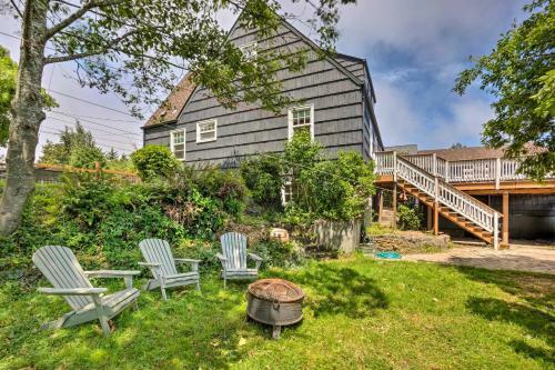 Lovely North Bend Home With Rooftop Deck And View
