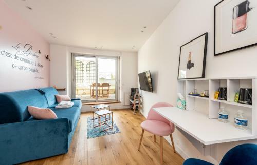 Apartamento Paris Champs-elys�es/neuilly Studio Avec Terrasse