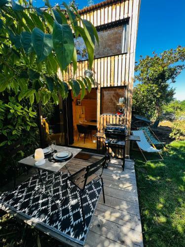 La Cabane Du 375, Piscine Clim,jacuzzi Et Insolite