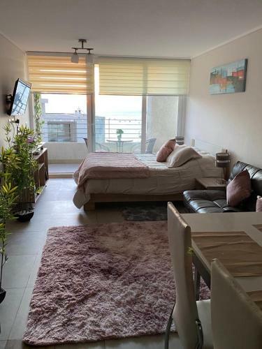 Apartamento Depto. Estudio Con Vista Al Mar