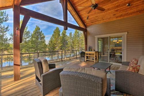 Secluded Deschutes Riverfront Retreat With Deck