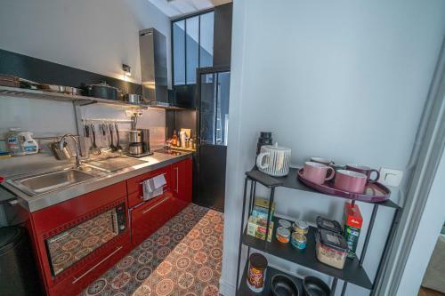 Apartamento Cocon Douillet Ind�pendant Chez L'habitant Lille Centre