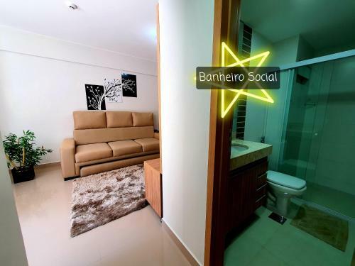 Apartamento Apt Para Ate 8 Pessoas - Park Veredas Rio No Fundo
