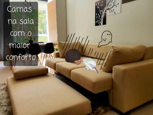 Apartamento Apt Para Ate 8 Pessoas - Park Veredas Rio No Fundo