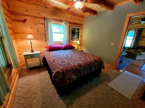 Cozy Cabin Surrounded By Streams