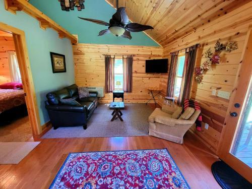 Cozy Cabin Surrounded By Streams
