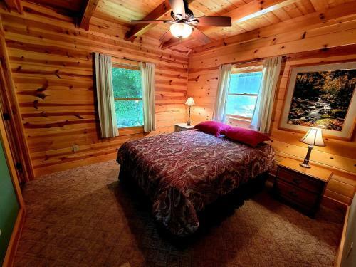 Cozy Cabin Surrounded By Streams