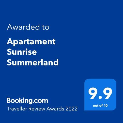 Apartament Sunrise Summerland