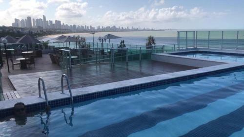 Apartamento Flat Duplo Em Cabo Branco Temporada