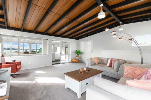 Couches, Bar Table & Kawau View