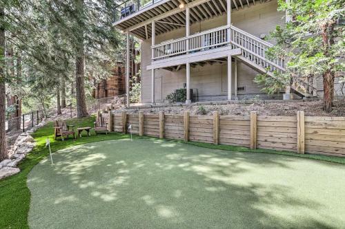 Spacious Lake Arrowhead Home With Putting Green