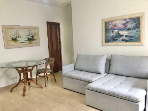 Apartamento Lindo Apto Com Varanda E Vista Para O Mar 2 Dorm