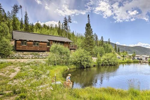 Grand Lake Getaway With Deck, Grill And Pond View