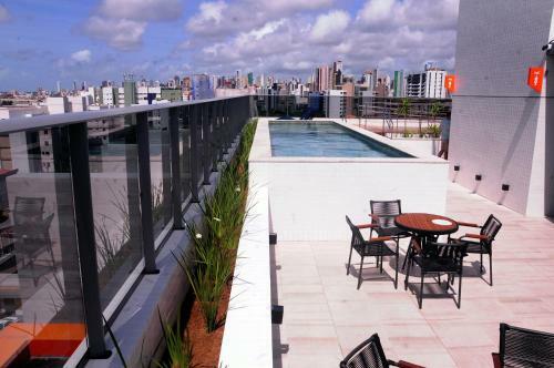 Apartamento Flat Com Wi-fi A 230 Metros Da Praia de Bessa Pb
