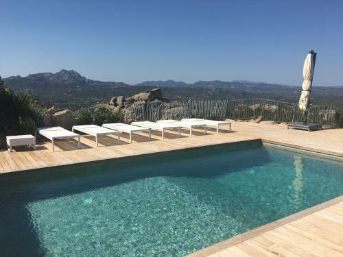 Villa With Pool And Panoramic View Costa Smeralda