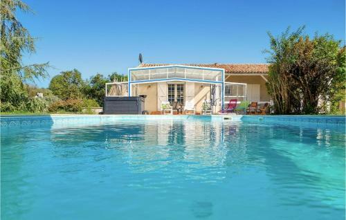 Amazing Home In Arsac With 5 Bedrooms