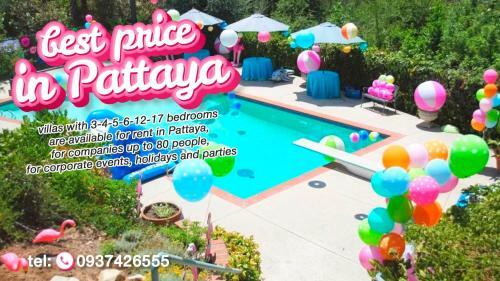Jomtien Party Villa 4 Bedroom