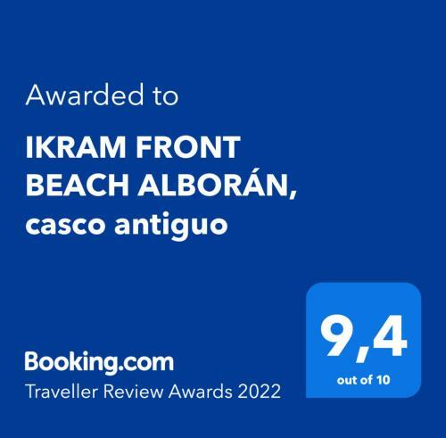 Apartamento Ikram Front Beach Albor�n, Casco Antiguo