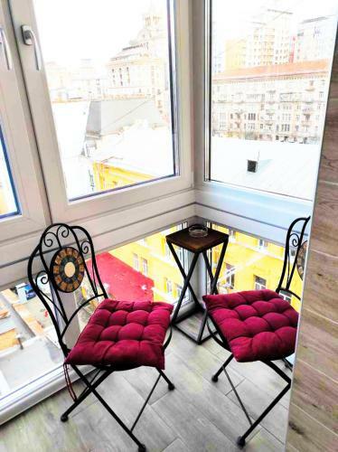 Sauna, Big Jacuzzi , Khreshchatyk Apartments
