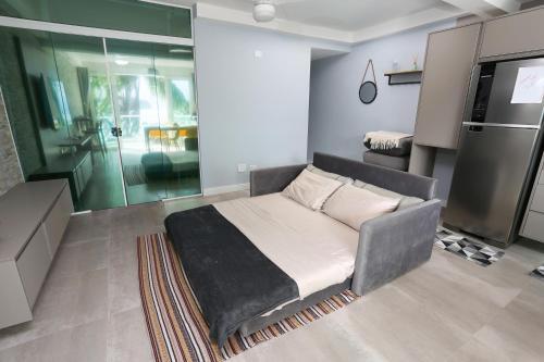 Apartamento Lindo Flat Sobre O Mar de Martin de S�...