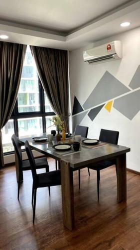 Apartamento #2.1 Jazz Suites Large Bed Vivacity Kuching 3rooms