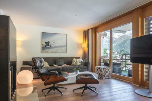 Modern Apartment With View Over Zermatt
