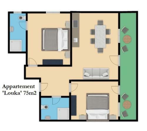 Apartamento Haus Gr�bl