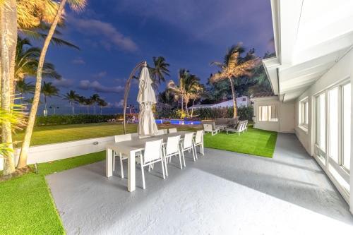 Private Beachfront Resort Style Home ..