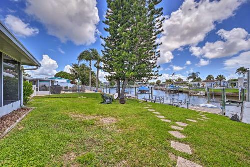 Canalfront New Port Richey Home With Boat Dock!