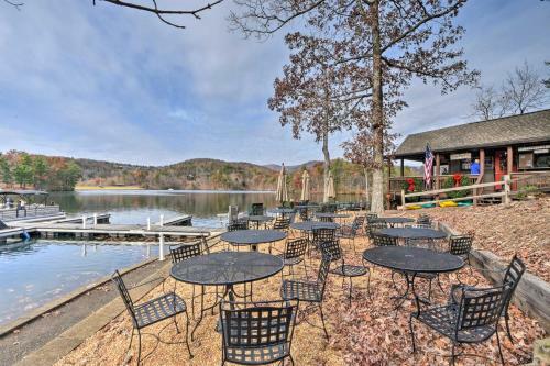 Big Canoe Retreat With Deck And Golf Course Views