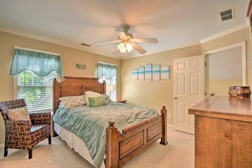 Big Canoe Retreat With Deck And Golf Course Views