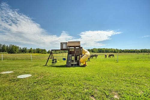 Apartamento Duluth Apt With Fire Pit On Working Horse Farm!