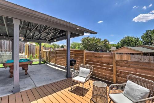 Groovy Austin Hideaway With Outdoor Game Patio!