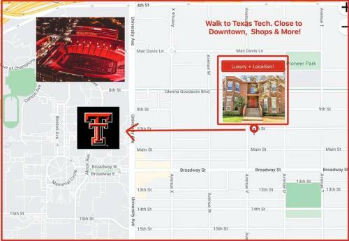 New Listing By Superhost! Walk To Texas Tech!