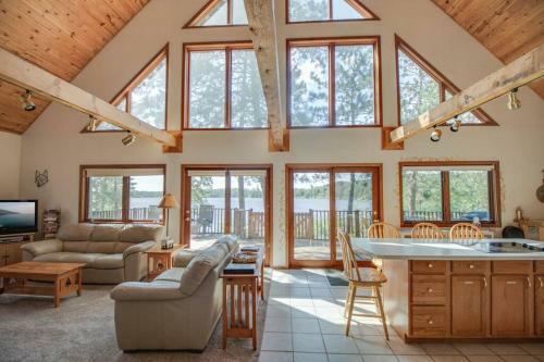 Lakefront A-frame Cabin, Year Round