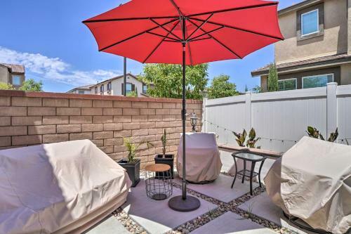 Tasteful Menifee Home Patio, By Theme Parks!