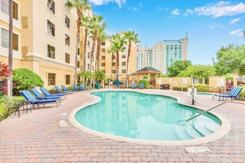 Apartamento Upscale 1br Suite - Two Queens Pool - Near Disney