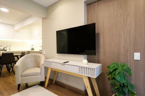 Apartamento Monochromatic 2br In Miraflores