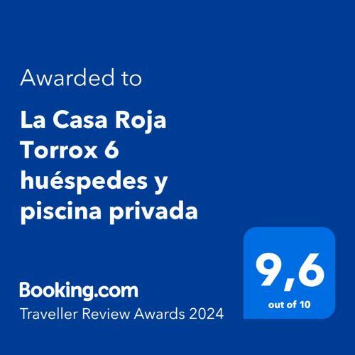 La Casa Roja Torrox 6 Hu�spedes Y Piscina Privada