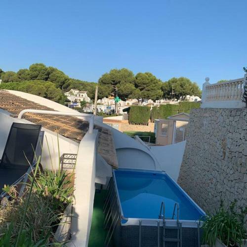 Villa Chalet Independiente En Primera L�nea de Moraira.