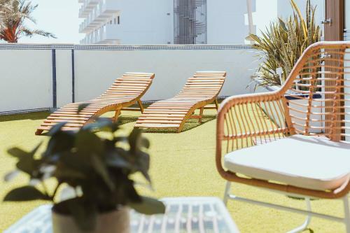 Apartamento Con Gran Terraza Junto A La Playa