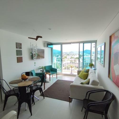 Estupendo Y Tranquilo Apartamento En Santa Marta
