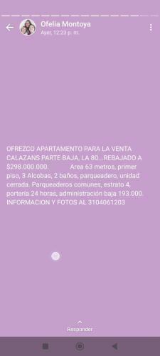 Apartamento 727 Apt