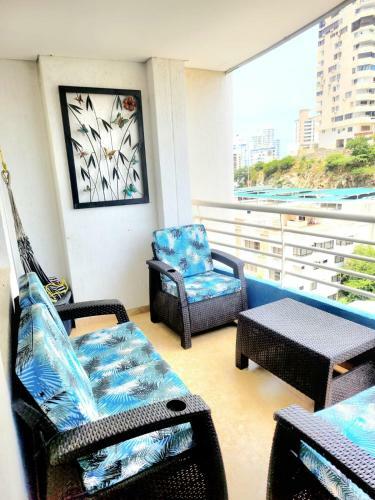 Apartamento Flat In Rodadero Beachfront With 2 Bedrooms