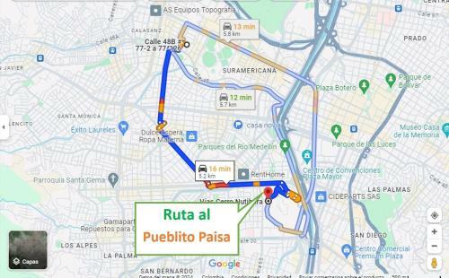 Estancia �nica En Medell�n Habitaci�n Privada B