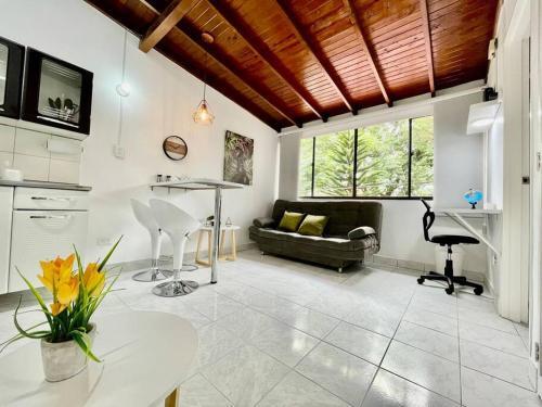 Apartamento Bright Cozy Studio For 1-2 People, Fast Wifi
