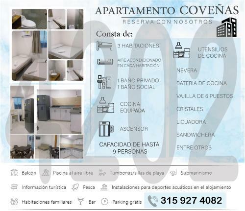 Apartamento Cove�as