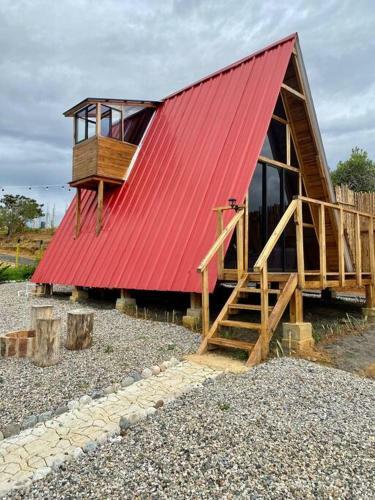 Chalet Glamping La Pradera V�a San Gil - Barichara